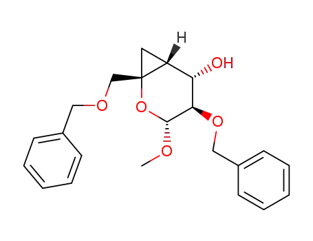 (1R,3R,4R,5S,6R)-4-(benzyloxy)-1-[(benzyloxy)methyl]-3-methoxy-2-oxabicyclo[4.1.0]heptan-5-ol