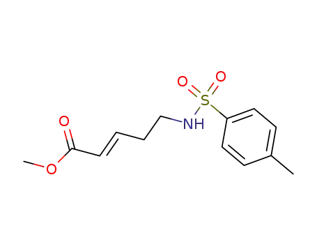 (E)-5-(toluene-4-sulfonylamino)pent-2-enoic acid methyl ester