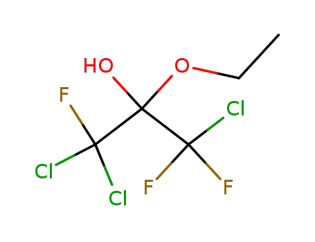 1,1,3-trichloro-2-ethoxy-1,3,3-trifluoro-propan-2-ol