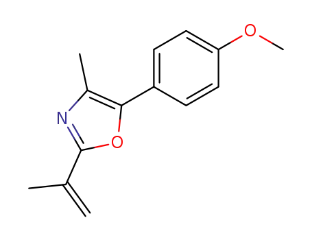 2-isopropenyl-5-(4-methoxyphenyl)-4-methyloxazole