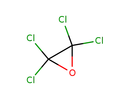 Molecular Structure of 16650-10-5 (tetrachloroepoxyethane)