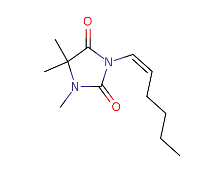 3-[(Z)-hex-1-en-1-yl]-1,5,5-trimethylimidazolidine-2,4-dione