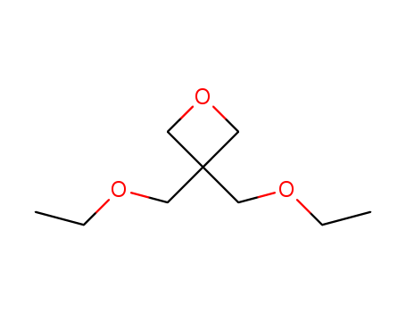 Molecular Structure of 10404-85-0 (Oxetane, 3,3-bis(ethoxymethyl)-)