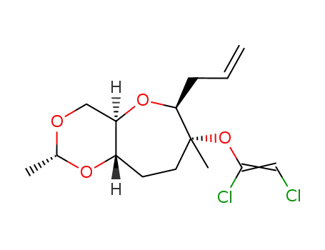 6-allyl-7-(1,2-dichloro-vinyloxy)-2,7-dimethyl-hexahydro-1,3,5-trioxa-benzocycloheptene