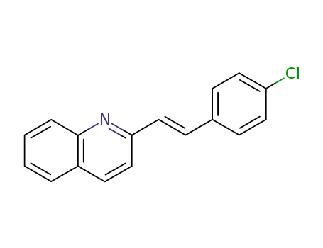 Quinoline,2-[(1E)-2-(4-chlorophenyl)ethenyl]-