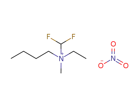 N-butyl-N-(difluoromethyl)-N-methylammonium nitrate