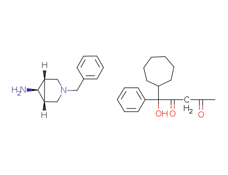 (1α, 5α, 6α)-1-[6N-(3-azabicyclo-[3.1.0] hexyl-3-benzyl)]-N-acetamido-2-cyclohexyl-2-hydroxy-2-phenylacetate