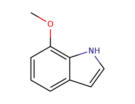 Molecular Structure of 3189-22-8 (7-Methoxy-1H-indole)