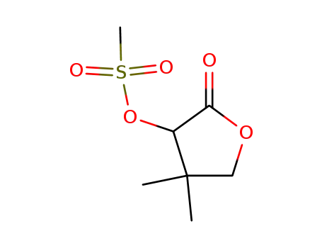 4,4-dimethyl-2-oxotetrahydro-3-furyl methane sulfonate