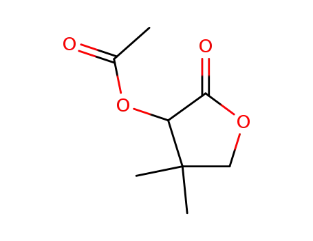 (RS)-2-acetoxy-3,3-dimethyl-γ-butyrolactone