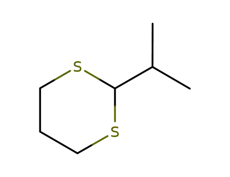 Molecular Structure of 6007-25-6 (1,3-Dithiane,2-(1-methylethyl)-(9CI))