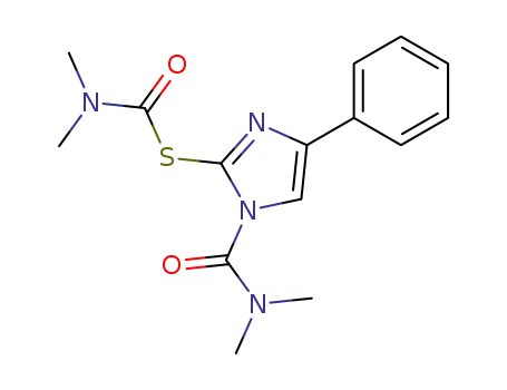 1-(N,N-dimethylcarbamoyl)-2-(N,N-dimethylcarbamoylthio)-4-phenylimidazole