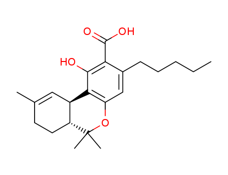 (6aR,10aR)-1-hydroxy-6,6,9-trimethyl-3-pentyl-6a,7,8,10a-tetrahydrobenzo[c]chromene-2-carboxylic acid