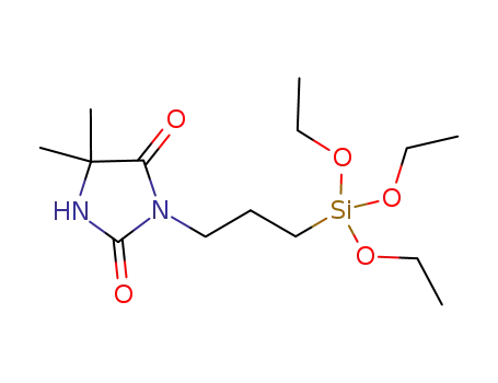 5,5-dimethyl-3-(3'-triethoxysilylpropyl)hydantoin