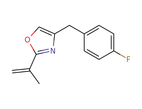 4-(4-fluorobenzyl)-2-isopropenyloxazole