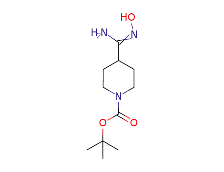 4-(N-hydroxycarbamimidoyl)piperidine-1-carboxylic acid tert-butyl ester