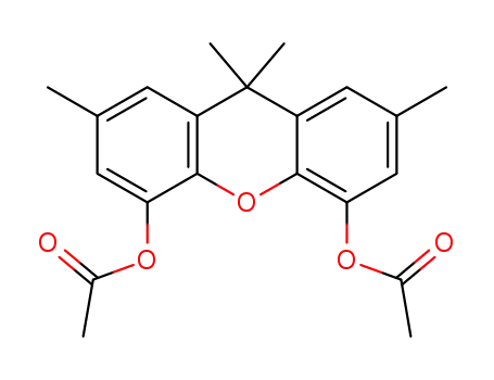4,5-diacetoxy-2,7,9,9-tetramethylxanthen