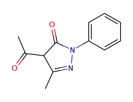 1-Phenyl-3-methyl-4-acetyl-5-pyrazolon