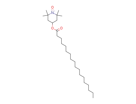 Molecular Structure of 22977-67-9 (1-Piperidinyloxy, 2,2,6,6-tetramethyl-4-[(1-oxooctadecyl)oxy]-)