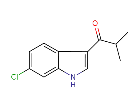 1-(6-chloro-1H-indol-3-yl)-2-methyl-1-propanone