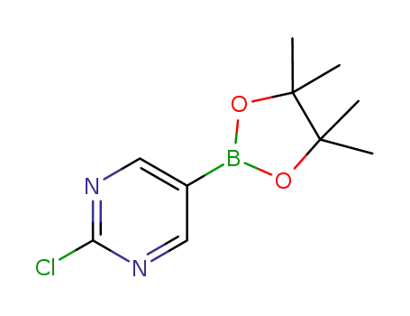 Molecular Structure of 1003845-08-6 (2-Chloropyrimidine-5-boronic acid pinacol ester)