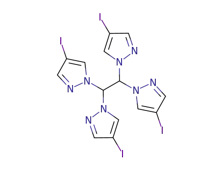 1,1,2,2-tetrakis(4-iodo-1H-pyrazol-1-yl)ethane