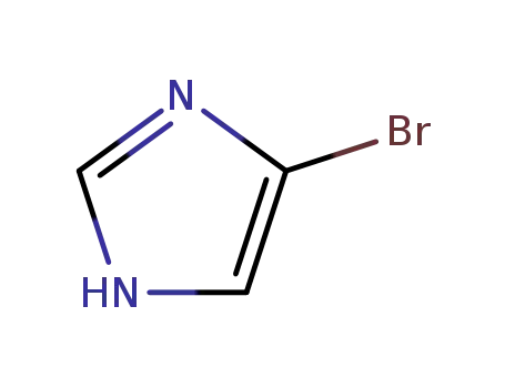 Molecular Structure of 2302-25-2 (4-Bromo-1H-imidazole)