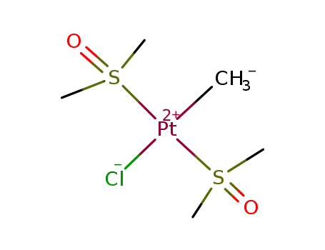 trans-chloromethylbis(dimethylsulfoxide)platinum(II)