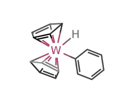 bis(η-cyclopentadienyl)hydridophenyltungsten