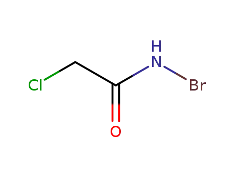 Molecular Structure of 35077-11-3 (Acetamide, N-bromo-2-chloro-)