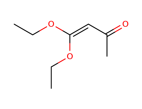 Molecular Structure of 39690-38-5 (3-Buten-2-one, 4,4-diethoxy-)