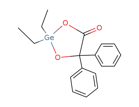 Molecular Structure of 139415-85-3 (1,3,2-Dioxagermolan-4-one, 2,2-diethyl-5,5-diphenyl-)