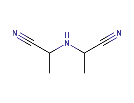 Molecular Structure of 2869-25-2 (2,2'-iminobispropiononitrile)