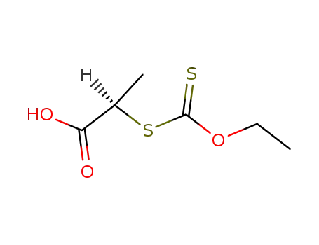 (R)-2-ethoxythiocarbonylmercapto-propionic acid