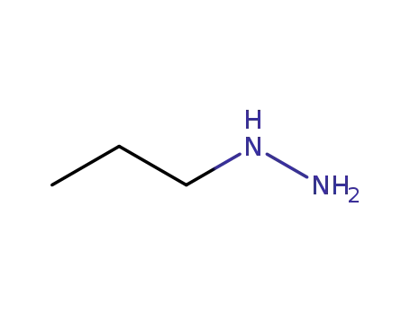 Molecular Structure of 5039-61-2 (n-Propylhydrazine)