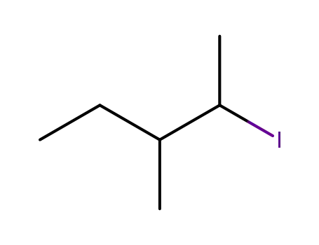Molecular Structure of 24319-07-1 (Pentane, 2-iodo-3-methyl-)