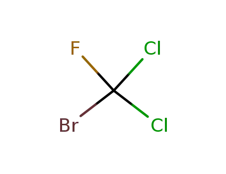 Molecular Structure of 353-58-2 (bromodichlorofluoromethane)