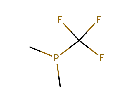 Molecular Structure of 421-57-8 (dimethyl(trifluoromethyl)phosphane)