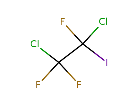 Molecular Structure of 354-61-0 (1,2-DICHLORO-2-IODO-1,1,2-TRIFLUOROETHANE)