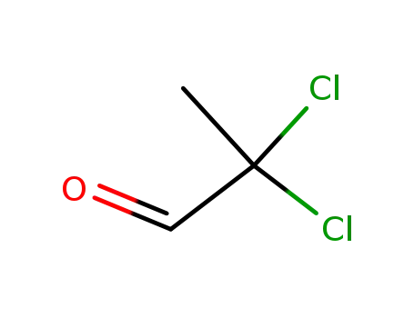 Molecular Structure of 27313-32-2 (2,2-Dichloropropanal)