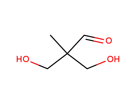 Molecular Structure of 18516-18-2 (3-hydroxy-2-(hydroxymethyl)-2-methylpropionaldehyde)
