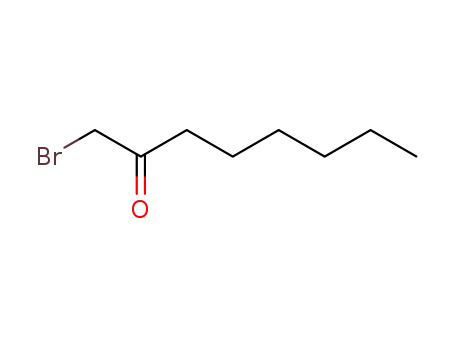 Molecular Structure of 26818-08-6 (1-bromooctan-2-one)