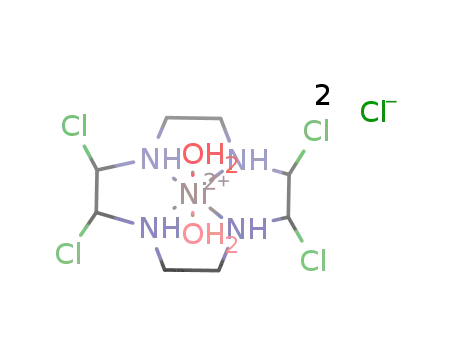 (1,4,7,10-tetraaza-5,6,11,12-tetrachlorocyclododecane)diaquanickel(II) chloride