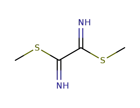 Molecular Structure of 79844-63-6 (Ethanediimidothioic acid, dimethyl ester)
