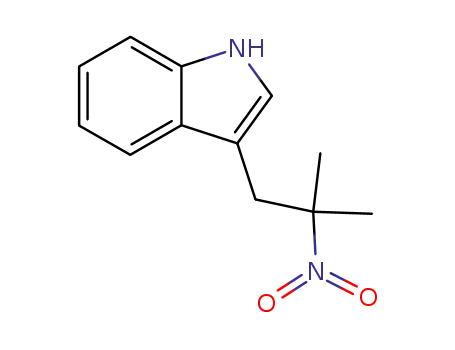 Molecular Structure of 835-40-5 (3-(2-METHYL-2-NITROPROPYL)INDOLE)