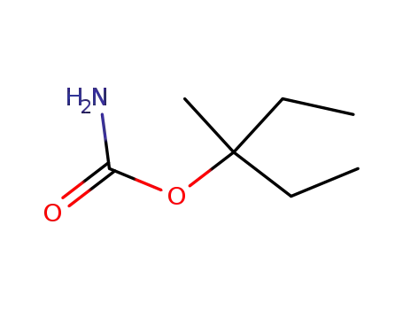 3-Pentanol, 3-methyl-,3-carbamate cas  78-28-4