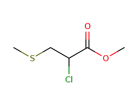 2-Chlor-3-(methylthio)propansaeure-methylester
