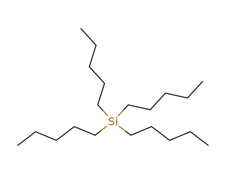 Molecular Structure of 3429-63-8 (Silane, tetrapentyl-)