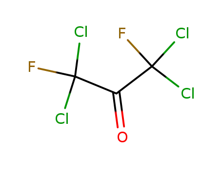 Molecular Structure of 79-51-6 (1,3-DIFLUOROTETRACHLOROACETONE)