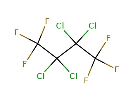 Molecular Structure of 375-34-8 (HEXAFLUORO-2,2,3,3-TETRACHLOROBUTANE)